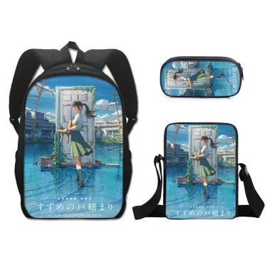 Imagem de Conjunto de mochilas Suzumes no Tojimaris Anime School, 3 unidades