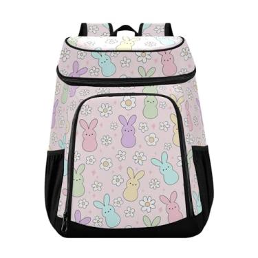 Imagem de Mochila masculina com 36 latas à prova de vazamento, para almoço, piquenique, pesca, caminhadas, acampamento, praia, coelho