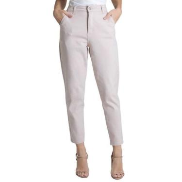 Imagem de Calça Sarja Sawary Mom - 278170 - 42, Bege, 42