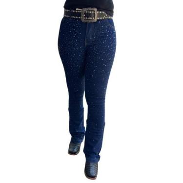 Imagem de Calça Jeans Zoe Brand Western Cor:JeansTamanho:40, Jeans, 40