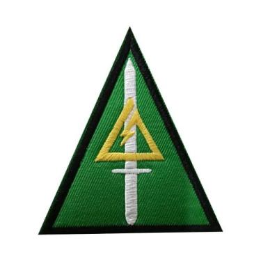 Imagem de Emblema Tático De Bordado De 8,5CM Com tiras autocolantes, Distintivos