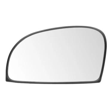 Imagem de Espelho lateral esquerdo direito vidro espelho traseiro com placa de apoio compatível com hyundai getz 2003 2004 2005 2006 2007 2008 2009 2010 2011(1pc Left)