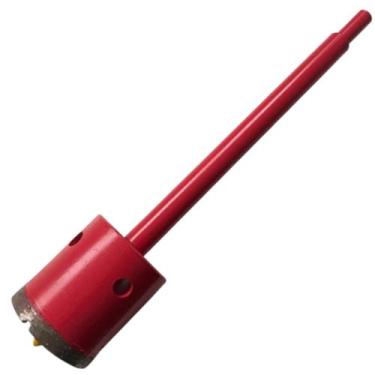 Imagem de Serra Copo Diamantada 45mm Perfurar Porcelanato Concreto Cerâmica Alve