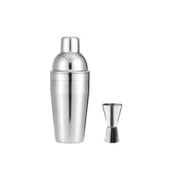 Imagem de Coqueteleira Coador e Dosador Duplo Drinks Bar Bartender - CASACHA