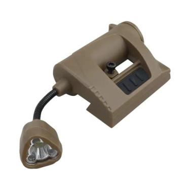 Imagem de Lanterna LED Tática Militar Para Capacete, Lâmpada De Sinalização Flex