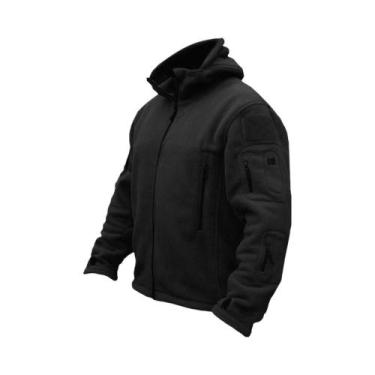 Imagem de Jaqueta Tática Térmica De Inverno Masculina Com Capuz Softshell Para E