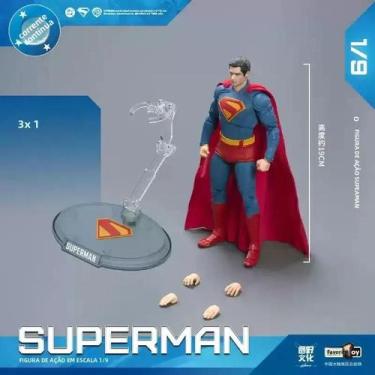 Imagem de Figura De Ação Superman 19cm Filme 2025 Superman Escala 1/9 Modelo DC 