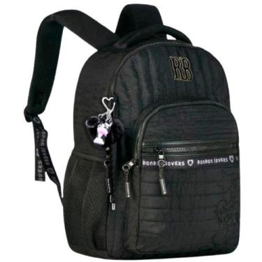 Imagem de Mochila Escolar Rebecca Bonbon Sweet Dreams Preta 2026 - Clio