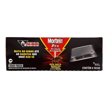 Imagem de Iscas Mata Baratas 6 Unidades Elimina o Ninho com Efeito Dominó Proteção por até 3 Meses Mais Seguro para Crianças e Pets