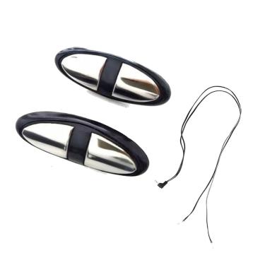 Imagem de Sensor Hand Grip Cabo Conector Bike Spinning Universal Academia Bicicleta Ergometrica Esteira Fitness Monitor Batimentos