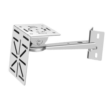 Imagem de harayaa Suporte de parede para câmera, acessório multifuncional, fácil de instalar, suporte para câmera em pátios, jardins e gramados, aÇo InoxidÁvel