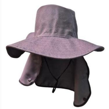 Imagem de Chapéu Pescador Árabe Com Protetor de Nuca Várias Cores - Segurança To