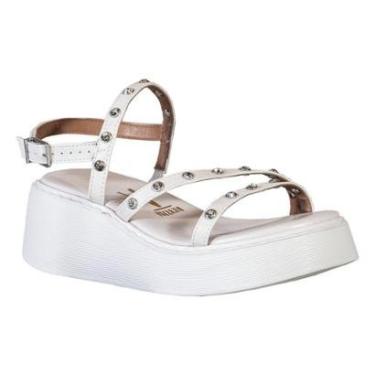 Imagem de Sandália Preto Tiras Finas Pedrarias | Vizzano-Feminino