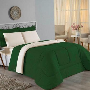 Imagem de Edredom Casal Nobre 1 Peça Dupla Face 2,00m X 2,20m Malha 100% Algodão
