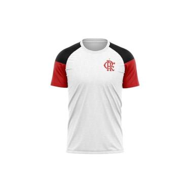 Imagem de Camisa Braziline Flamengo Eden Masculina - Branco-Unissex