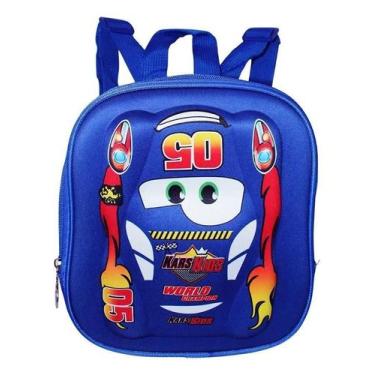 Imagem de Lancheira Carros Infantil Masculina Térmica Escolar 5005 - Vozz