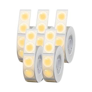 Imagem de Etiquetas Adesivas De Papel Térmico Transparente E Impermeável Para Im