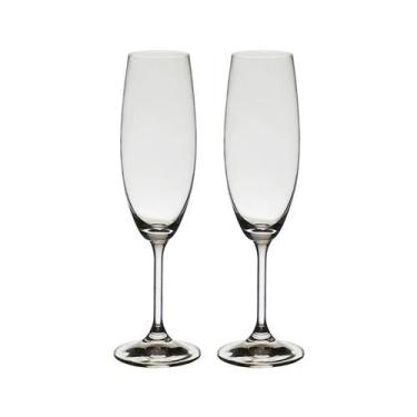 Imagem de Taça De Cristal Bohemia Para Champanhe 220 ml Roberta 2 Peças - Bohemi