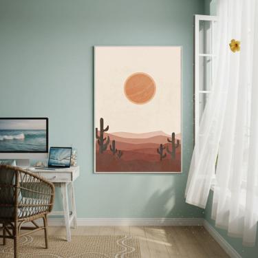 Imagem de Quadro Decorativo Imenso No Céu 70x50cm Mold Preta