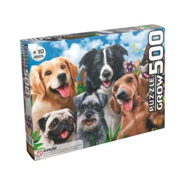 Imagem de Puzzle Quebra Cabeça 500 Peças Selfie Pets 03742 - Grow