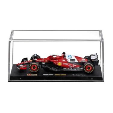 Imagem de Miniatura F1 Ferrari SF-25 16 Leclerc C/ Piloto 1:43 Bburago