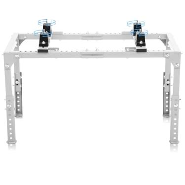 Imagem de TOPTGO Mini suporte de chão dividido, suporte ajustável resistente, capacidade de carga de 181 kg, adequado para bomba de calor de ar-condicionado sem dutos de 9.000-12.000 BTU