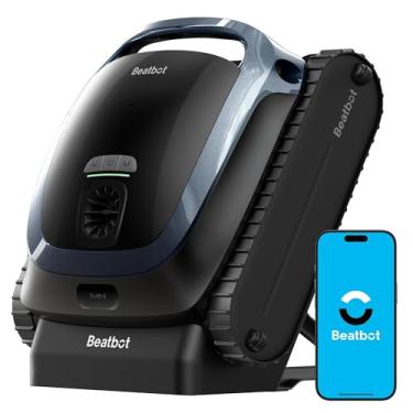 Imagem de Beatbot AquaSense 2 Robô Aspirador de Piscina Automático Sem Fio - Limpa Fundo, Paredes e Linha d'Água, Estacionamento Inteligente, Aspirador De Piscina Para Piscinas Até 300 m² (Azul Céu)