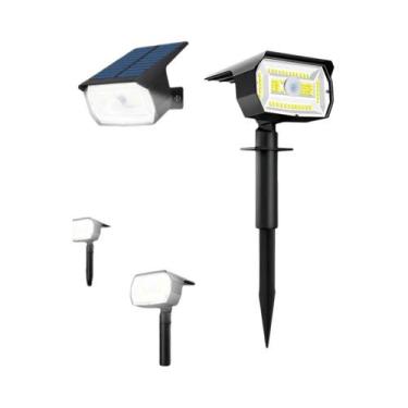 Imagem de Refletores Solares À Prova d'Água Para Jardim Com 56 LEDs, Sensor De M