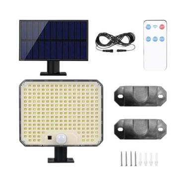 Imagem de Luzes Solares Externas Com Sensor De Movimento 234LED Para Iluminação 