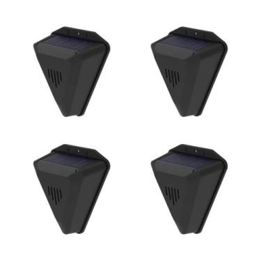 Imagem de Luz De Alarme Solar LED À Prova d'Água Para Uso Externo, Lâmpada Solar