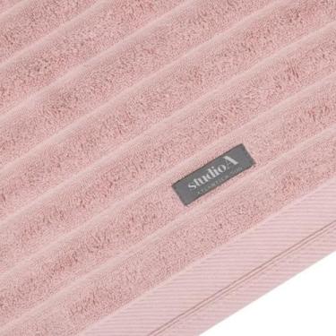 Imagem de Toalha de Rosto Aura 48x80cm 100% Algodão Macia Absorvente e Confortáv