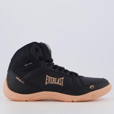 Imagem de Tênis Everlast Ring 4 Feminino Preto e Rosa, 35
