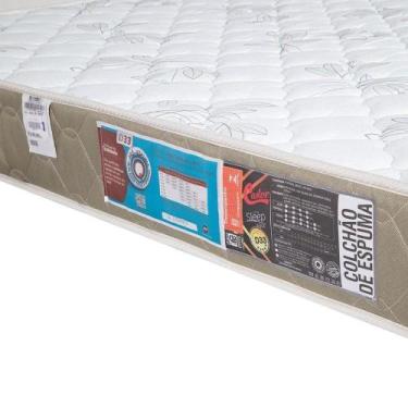 Imagem de Colchão Espuma Solteiro Sleep Max Double Face D33 96x203x18cm Castor -
