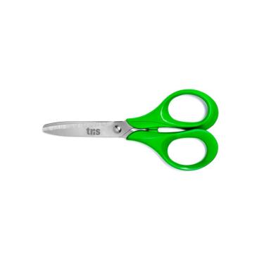 Imagem de Tesoura Escolar Class Neon 13cm Tris Verde