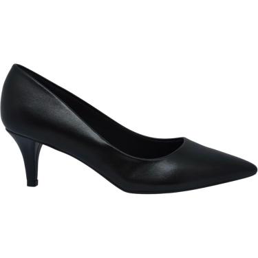 Imagem de Sapato Feminino Scarpin Casual Social Dia a Dia Passeio Trabalho Bico Fino Salto Médio Mariotta 14552-01