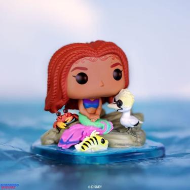 Imagem de Colecionável Pop! Deluxe - Disney: a Pequena Sereia - Ariel e Amigos #1367 em Vinil da...