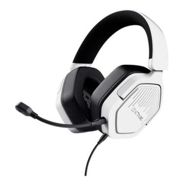 Imagem de Headset Gamer GXTrust 492W Carus, Multiplataforma, P3, Microfone Desta