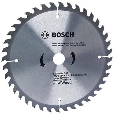 Imagem de Disco de Serra Circular 7" (180mm) Bosch, 40 Dentes