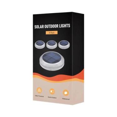 Imagem de Luzes De Jardim LED Externas À Prova d'Água IP68 Com Energia Solar, Ac