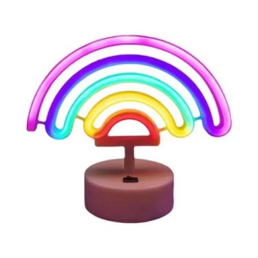 Imagem de Luminária LED Neon Flamingo Alimentada Por USB, Lâmpada Noturna Para F