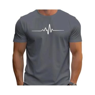 Imagem de Camiseta Masculina Slim Fit - Gola Redonda, Manga Curta, 100% Algodão,