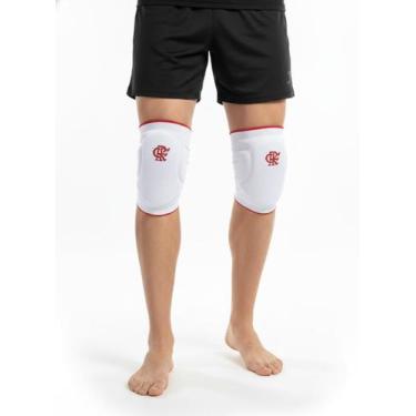 Imagem de Joelheira com Proteção Slide  Flamengo - N1 Sport, PP, Vermelho, Branc