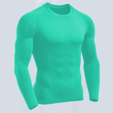 Imagem de Blusa Térmica Serra e Mar Segunda Pele Proteção UV Manga Longa Compressão Masculina-Mas...
