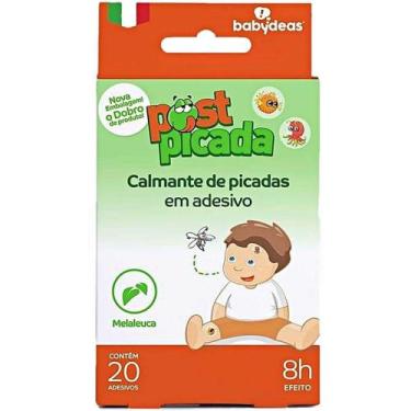 Imagem de Curativo Kids Post Picada - Calmante de Picadas em Adesivo - 20 adesiv