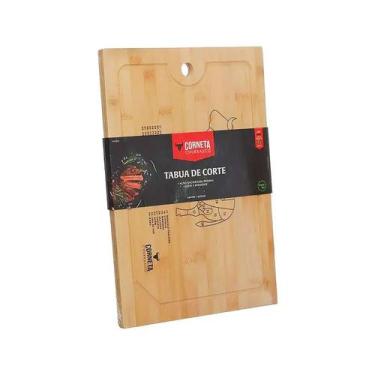 Imagem de Tábua Para Corte de Bambu 35x25cm Natural 9610002 - Etilux - ETILUX, H