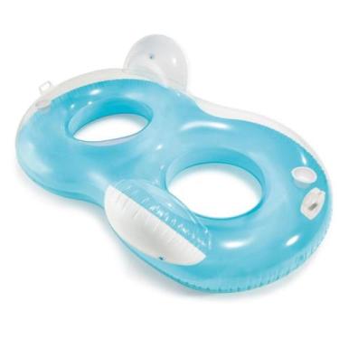 Imagem de Bóia Inflável Dupla para Piscina 2 Pessoas Intex - 6941057413037