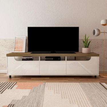 Imagem de Rack Mercury com 2 Portas e 1 Gaveta, Ideal para TV de até 75 - Artely