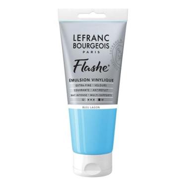 Imagem de Tinta Acrílica Flashe Lefranc 80ml S2 649 Lagoon Blue - Lefranc & Bour