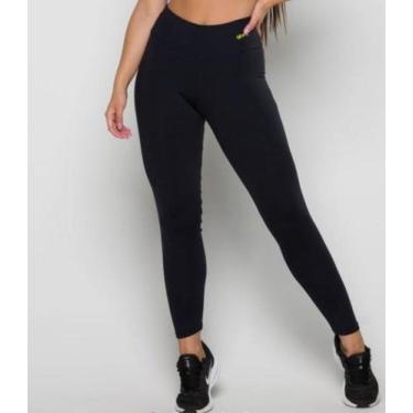 Imagem de Legging preta flanelada - D'AGNES , Preto, GG