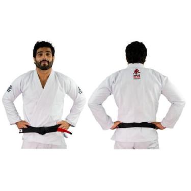 Imagem de Kimono Ultra Light 2.2 Com Calça Rip Stop Branco Jiu Jitsu Keiko - Kei